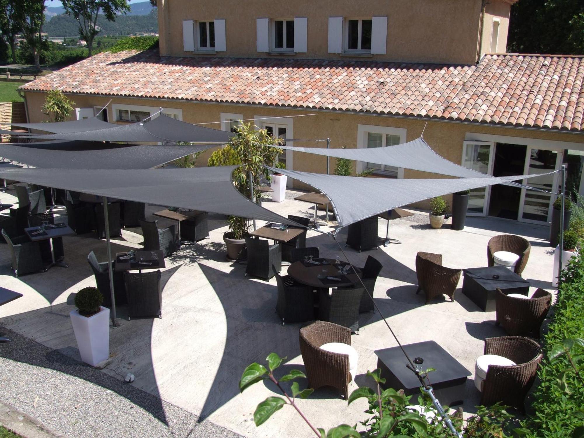 Logis Hotel La Magnanerie - Cote Bistro Aubignosc Eksteriør bilde